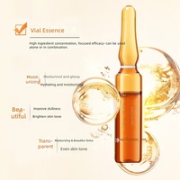 Sérum Multi-Effets Placenta Vitamine C/E Hyaluronate de Sodium Ingrédients Véganes Anti-Rides Réparation de la Barrière Cutanée Éclaircissant Visage Usage Domestique