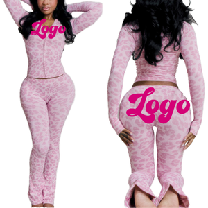 Nueva Colección Otoño 2025: Sudadera Corta Versátil y Sexy con Estampado de Letras, Manga Larga, Ajustada, Estilo Europeo Americano, para Uso Diario - Product Image 1