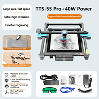 Machine de gravure et de découpe laser TWOTREES TTS 55 Pro pour le bois, l'acrylique et le cuir