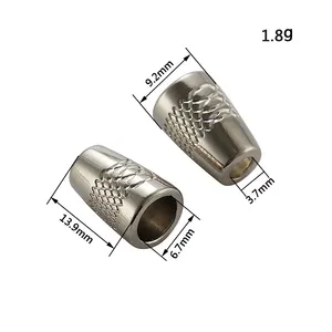 Extremos de cuerda de pompón de buena calidad, Clip de bloqueo, hebilla de tope de palanca para ropa, venta de fábrica