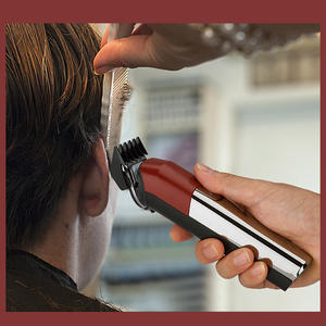 Cortador de pelo <span class=keywords><strong>el</strong></span>éctrico con pantalla LCD, cortador de pelo de larga resistencia con recortador de tallado, cuchillo de afeitar, traje doméstico 6 en 1 - Product Image 6