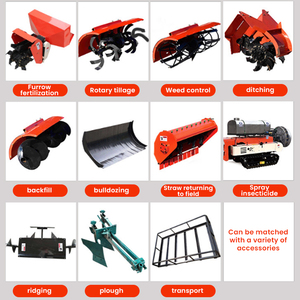 Wholesale Four-Wheel 4x4 Compact Mini Farm Garden <strong>Tractors</strong> with Mower Featuring Essential Gearbox Core Component - Product Image 4