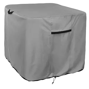 Cubierta protectora para aire acondicionado, cubierta de caja de madera para aire acondicionado al aire libre