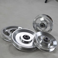 Système de poulie de gym en alliage d'aluminium robuste pour entraînement à domicile avec machine à câble