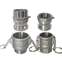 Conexiones Rápidas de Baja Presión de Acero Inoxidable 304 Pulido, Estándar DIN, Alta Calidad, Uso Industrial