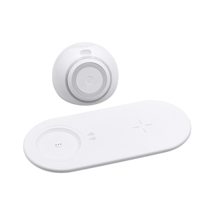 <span class=keywords><strong>Altavoz</strong></span> Inteligente Todo en Uno con Bluetooth 5.4, Estación de Carga Inalámbrica Rápida, Reloj Despertador Digital con LED RGB, Luz Nocturna Cálida, Ruido Blanco, para Computadora - Product Image 4