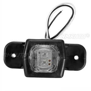 2/4/8 Piezas E9 12V 24V Luces LED Delanteras y Traseras de Posición Lateral, Lámparas Indicadoras de Contorno Blancas, Ámbar y Rojas para Camión, Camioneta, Remolque - Product Image 5