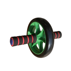 Rodillo Abdominal <span class=keywords><strong>de</strong></span> Acero con Rueda Silenciosa <span class=keywords><strong>de</strong></span> PP y PVC con Rodamientos para Entrenamiento <span class=keywords><strong>de</strong></span> Fuerza y Moldeamiento Corporal, Apto para Diversos Usos - Product Image 1
