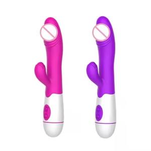 Günstiger Chinesischer 30-Modus USB-Aufladbarer Vibrator für Analsex, G-Punkt-Stimulation, Rabbit-Dildo, Sexspielzeug für Frauen 2024, Künstlicher Penis - Product Image 5