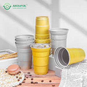 Gobelets en aluminium gravés pour les faveurs de mariage, cadeaux personnalisés avec logo, gobelets en métal réutilisables, <span class=keywords><strong>lot</strong></span> - Product Image 5