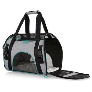 Bolsa de Transporte para Perros con Malla Lateral y Superior, Aprobada por Aerolíneas, de Fábrica BSCI, Adorable Bolsa de Transporte para Mascotas - Product Image 6
