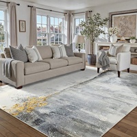 Tapis d'intérieur en fausse fourrure imprimé sur mesure, lavable en machine, avec support antidérapant en TPR, grand tapis pour salon et chambre, OEM ODM