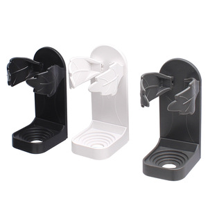 Support de rasoir Jin Aoding, support de brosse à dents électrique, organisateur mural adhésif en plastique pour salle de bain, simple couche - Product Image 1