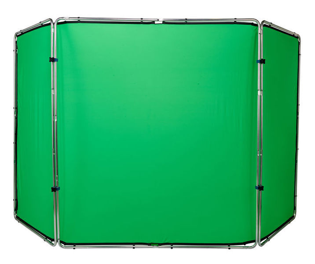 Big Size 2.4*6m Panoramic Background Chroma Key Green Lastolite LL LB7622 Cover with Frame 4m for Studio