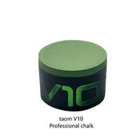 Craie professionnelle TAOM pour billard, accessoires, poudre pour queue de snooker V10 1 pièce