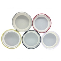 Couvercles à vis en métal anti-déversement à large ouverture pour bocaux Mason et bouteilles, 38mm-82mm