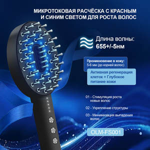 Brosses à cheveux électriques de haute qualité avec trois boutons - Product Image 1