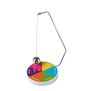 Boule de décision boule de décision magnétique pour décoration de bureau pendule magique de balançoire colorée - Product Image 6
