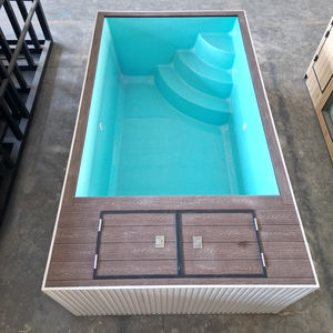 Kit de Piscina de FRP Resistente a los Rayos UV para Relajación al Estilo Resort, Fácil Instalación para Diversión Familiar al Aire Libre a Largo Plazo - Product Image 1