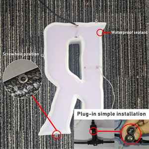 Personnalisé 3D Infinity <span class=keywords><strong>Abyss</strong></span> Abyssal Miroir LED Magique Signalisation Tenture Murale Acrylique Lettre Logo Publicité Décoration En Verre - Product Image 4