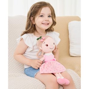 Poupée en peluche douce de 16 pouces pour bébé, jouets de jeu et cadeau préscolaire pour filles de 1 an, poupées de chiffon fabriquées à la machine - Product Image 5