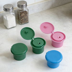 Capsules à rabat de haute qualité en PP 24/410 28/410, réutilisables, étanches, avec fermeture à disque, parfaites pour la plupart des bouteilles, faciles à ouvrir - Product Image 2