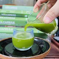 Dosettes de poudre matcha instantanées poudre libre Sencha thé vert matcha capsule compatible machine à café