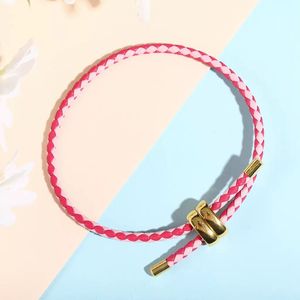 Moda renkli DIY ayarlanabilir altın pirinç bükülmüş 3mm kablo tel bileklik dize toka Charm bilezikler deri takı bilezik - Product Image 4