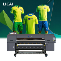 Imprimante à sublimation haute productivité de 1900 mm pour les entreprises textiles recherchant une production de tissus accélérée