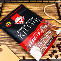 Sachet alimentaire refermable personnalisé en aluminium pour viande séchée et snacks