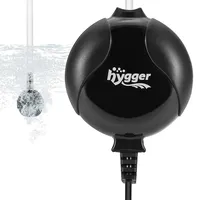 Hygger 수족관 화이트/블랙 에어 펌프 산소 소형 미니 에어 펌프