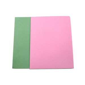 Office Supplies Cardboard Paper File Presentation Folder Double Pocket And Business Card Holder paper folder