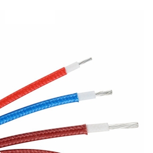 RC Soft High Temperature Silicone Wire AWG Cable tinté cuivre isolé chauffage 6AWG 8AWG 10AWG 12 14 16 18 20 22 rouge noir - Product Image 3