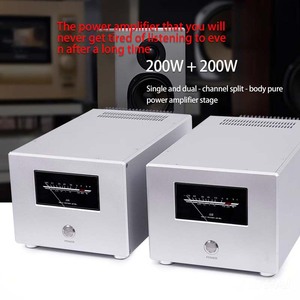 Усилитель высокой мощности BRZHIFI 200 Вт с двумя дорожками Hi-Fi аудио FT4046 стерео домашний усилитель - Product Image 2