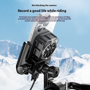 GW06ใหม่ตัวยึดสำหรับวางโทรศั<span class=keywords><strong>พ</strong></span>ท์มือถือตัวยึดสำหรับติดเ<span class=keywords><strong>พ</strong></span>ื่อความเย็นสำหรับผู้ขับขี่รถยนต์เซมิคอนดักเตอร์พัดลมทำความเย็นตัวยึด<span class=keywords><strong>โทรศัพท์</strong></span>ให้ความเย็น - Product Image 3