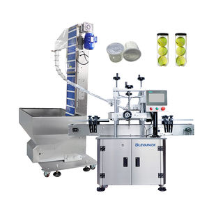 Venda Direta Máquina De Garrafas De Tampão De Bola De Tênis Latas De Plástico Capper De Garrafa Máquina Tampando Linear Automática - Product Image 1