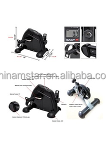 Mini Stepper Elliptique MSTAR à Poser Sous le Bureau, Vélo d'Appartement à Pédales pour Exercice à Domicile, Entraînement Croisé, Divertissement Sportif en Fer - Product Image 5