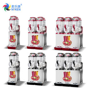 Machine à slush glacé commerciale pour hôtel et restaurant <span class=keywords><strong>SM212</strong></span> 950W 2 réservoirs 12L*2, fabricant de machines à slush glacé - Product Image 6