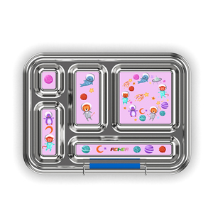 Boîte à lunch <span class=keywords><strong>isotherme</strong></span> de luxe en acier inoxydable 304, 5 compartiments, anti-fuite, sans BPA, grande capacité, compatible micro-ondes – Meilleure vente - Product Image 5