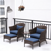 Ensemble de canapés d'extérieur modernes de luxe en acier inoxydable, résistants aux intempéries, écologiques et confortables pour appartements, hôtels et cours
