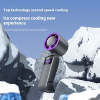 Compresseur de glace portable numérique 2025 sans lame, alimenté par USB, 2000 mAh, petit réfrigérateur domestique en plastique