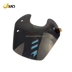 WANOU Pare-brise de moto Pare-brise Deep Space Noir Pare-vent <span class=keywords><strong>Piaggo</strong></span> <span class=keywords><strong>Zip</strong></span> - Product Image 1