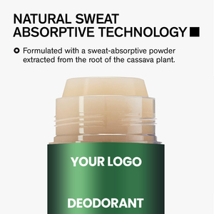 72H da <span class=keywords><strong>uomo</strong></span> <span class=keywords><strong>deodorante</strong></span> Stick antiaderente senza alluminio con sandalo e radice di manioca idratazione profonda e balsamo per il controllo degli odori - Product Image 4