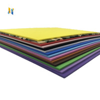 Feuille de mousse EVA moulée haute densité colorée de 2 mm, très vendue, pour l'artisanat floral, écologique et résistante aux intempéries