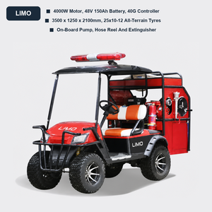 Vehículo Eléctrico <span class=keywords><strong>de</strong></span> Patrulla Forestal <span class=keywords><strong>de</strong></span> Cuatro Ruedas para Control <span class=keywords><strong>de</strong></span> Bosques, Neumáticos 25x10-12, Motor <span class=keywords><strong>de</strong></span> 4000W, Batería <span class=keywords><strong>de</strong></span> 48V 150Ah - Product Image 1