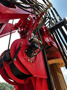 SANYS SR 185, máquina perforadora de cimentación, perforación rotativa de pozo, apilamiento con motor de movilidad sobre orugas y componentes del núcleo del motor - Product Image 6