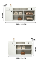 Comptoir d'accueil plat moderne pour bureau, hôtel, ou magasin de vêtements – Conception de comptoir de caisse