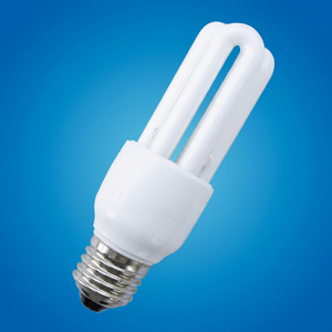 Bombilla CFL E27 Forma 3U 6000K Luz Diurna Alerta 80lm/W 6000 Horas CRI 80 AC 220V Interruptor de Plástico Garantía de 2 Años 1840 Lúmenes - Product Image 1