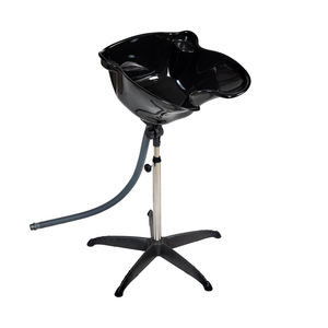 Bac à shampoing moderne de haute qualité en plastique, portable et mobile, avec tuyau d'alimentation en eau, pour usage en entrepôt - Product Image 1