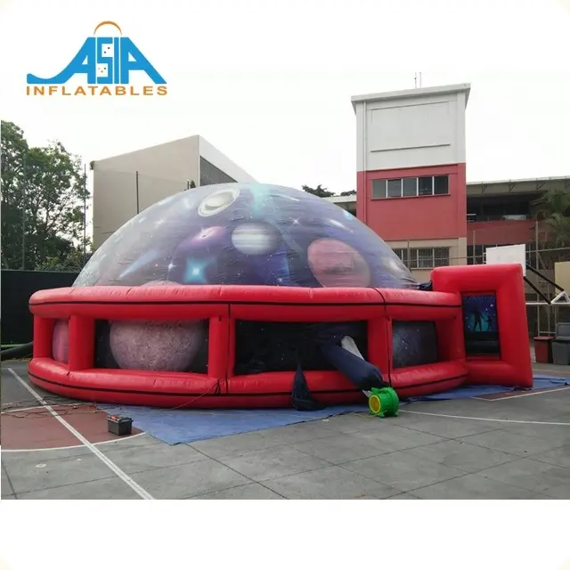 Portable Planetarium Projection Inflatable Dome Tent Giant PVC Inflatable Planetarium Dome
